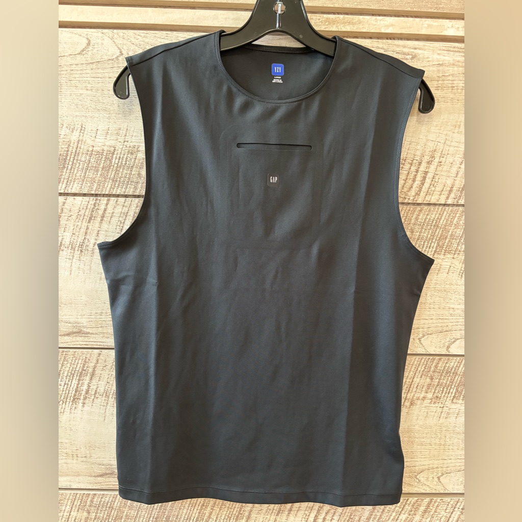 Nwot - Gap Yzy Men's Black Sleeveless Training Tank 77% Polyester 23% Spandex